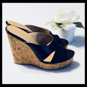 Nine West Slip On Wedges